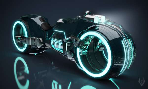 Мотоцикл Tron Light Cycle. Крутые мотоциклы
