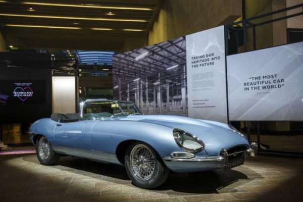 Самый красивый электромобиль Jaguar