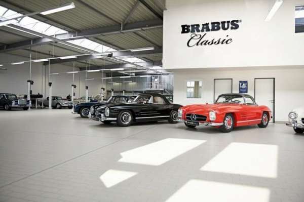 Новые классические модели Mercedes-Benz от Brabus Classic