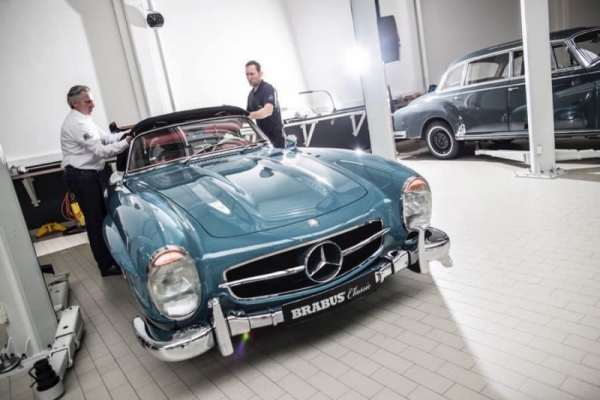 Новые классические модели Mercedes-Benz от Brabus Classic