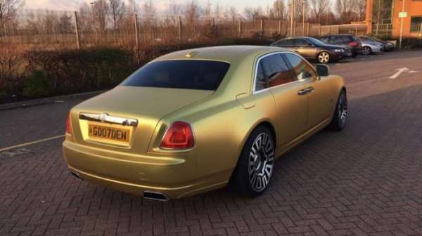 В Британии продают золотой Rolls-Royce за 15 биткоинов