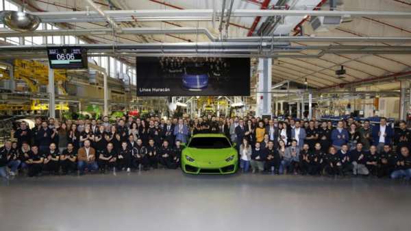 Lamborghini - лучший работодатель в Италии