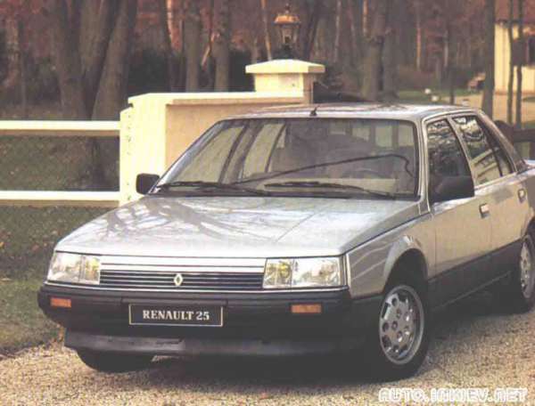 Renault 25, последний премиальный автомобиль Рено