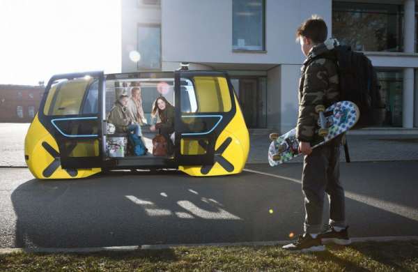 прототип беспилотного школьного автобуса