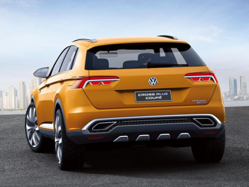 В интернет «утекли» фото и характеристики Volkswagen CrossBlue Coupe