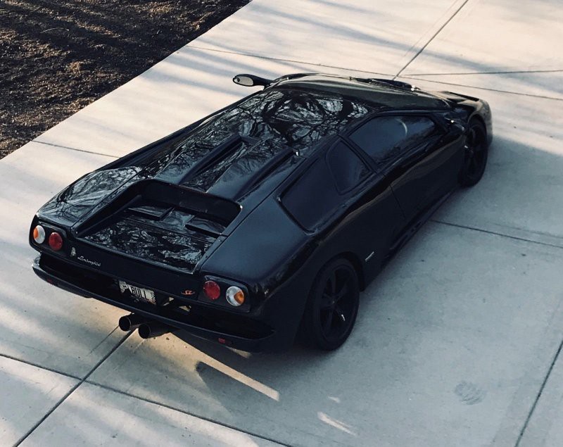 Отличная реплика Lamborghini Diablo построенная на базе Honda