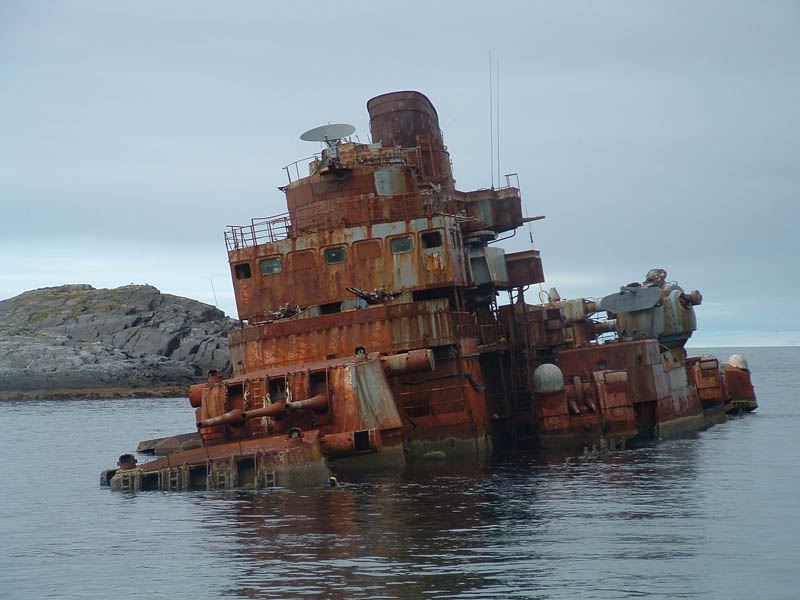 25 заброшенных кораблей в разных уголках мира