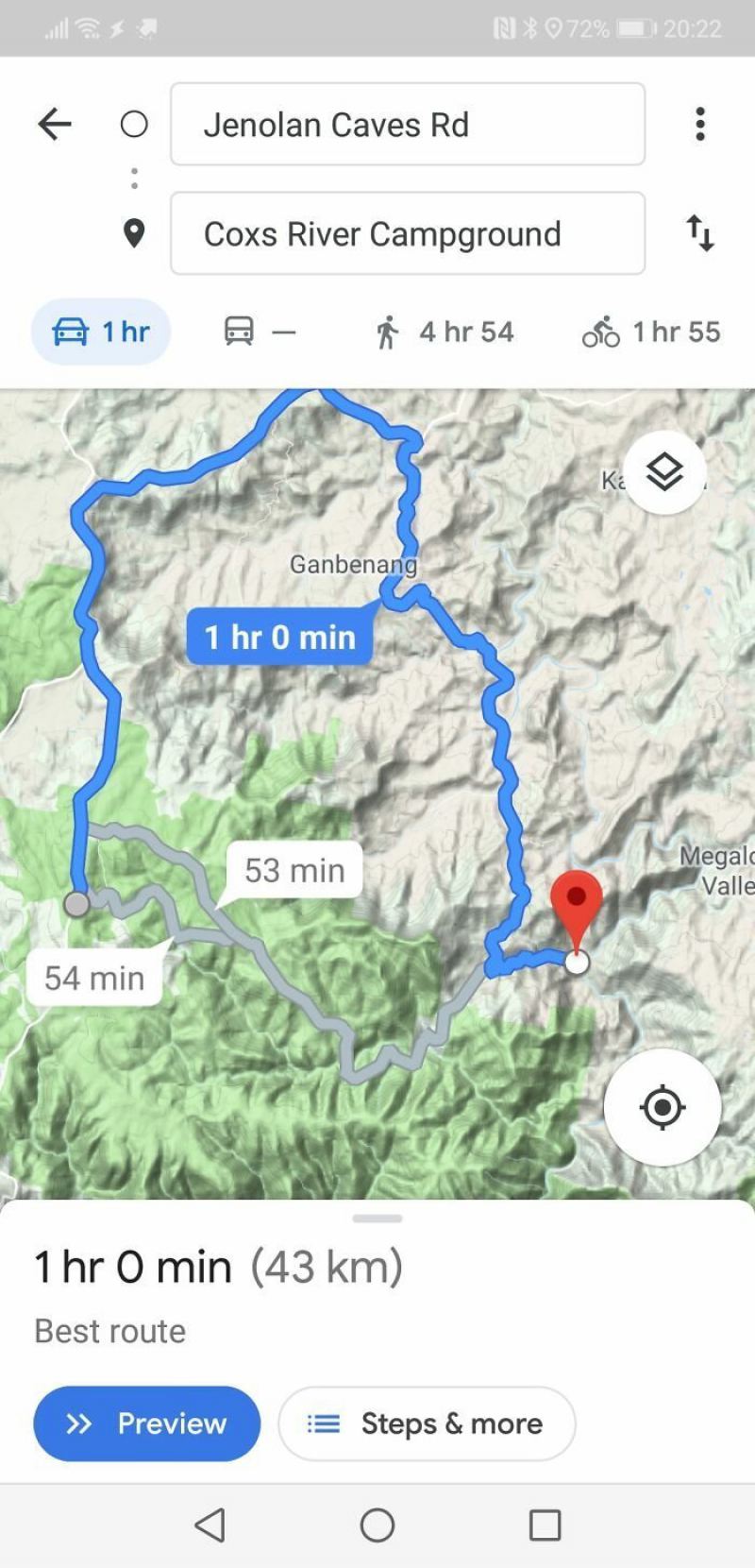 Когда даже Google карты хотят завести тебя подальше в лес