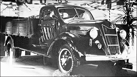 история Toyota-G1 первый грузовик 1935 года