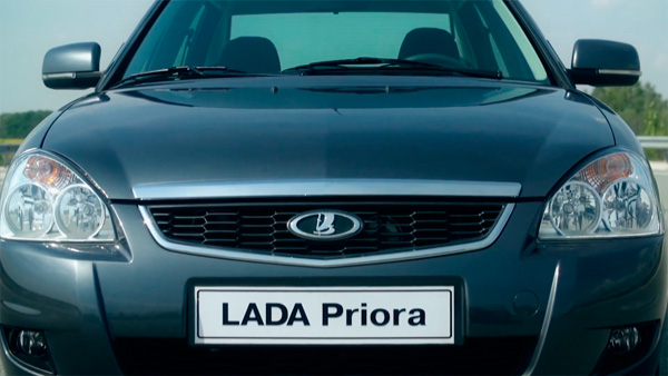 морда Lada Priora 2013